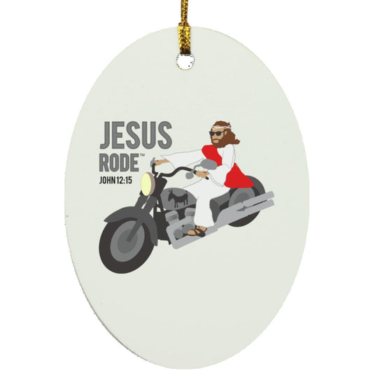 Cruis'n Jesus Oval Ornament