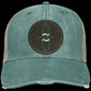 Broken Board Distressed Ollie Cap - Circle Patch