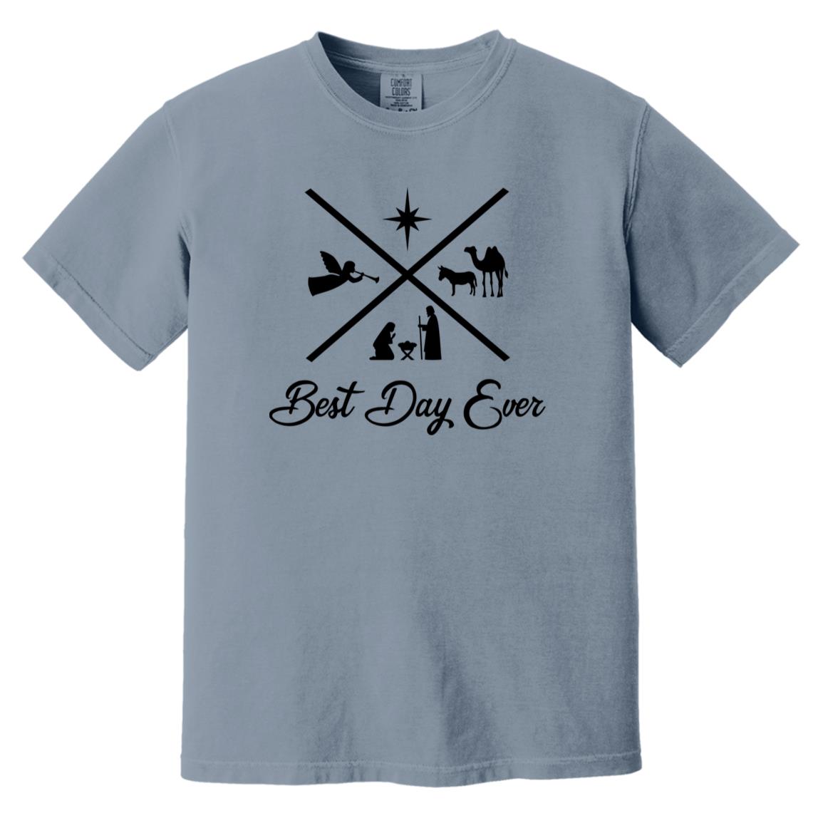 Best Day Ever - Men's Soft-Washed Comfort Cotton Short Sleeve T-Shirt