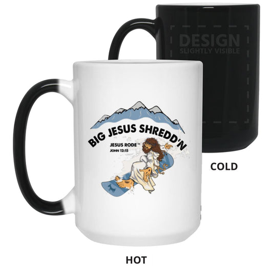 Shredd'n Jesus 15oz Color Changing Mug