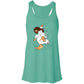 Big Jesus - Women's Flowy Racerback Tank