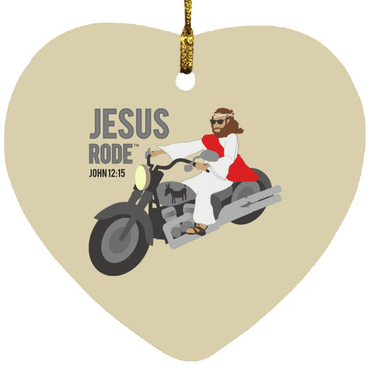 Cruis'n Jesus Heart Ornament