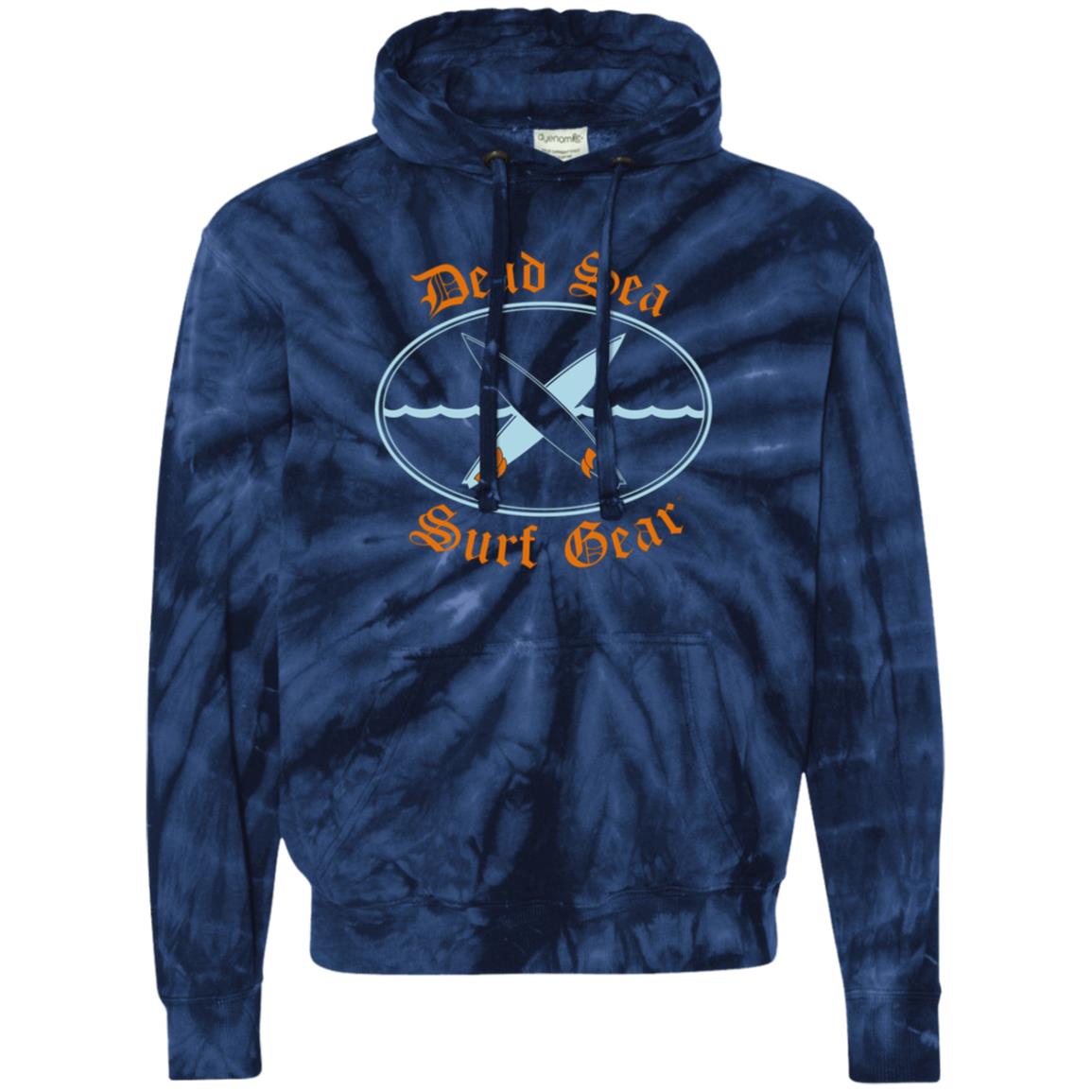 Dead Sea Surf Gear - Men/Women Unisex Tie-Dyed Pullover Hoodie