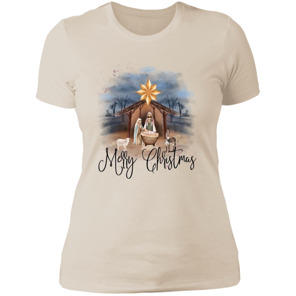 Merry Christmas - Women's Boyfriend T-Shirt