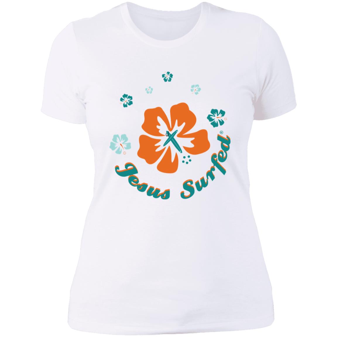 Ring of Flowers - Women's Boyfriend T-Shirt