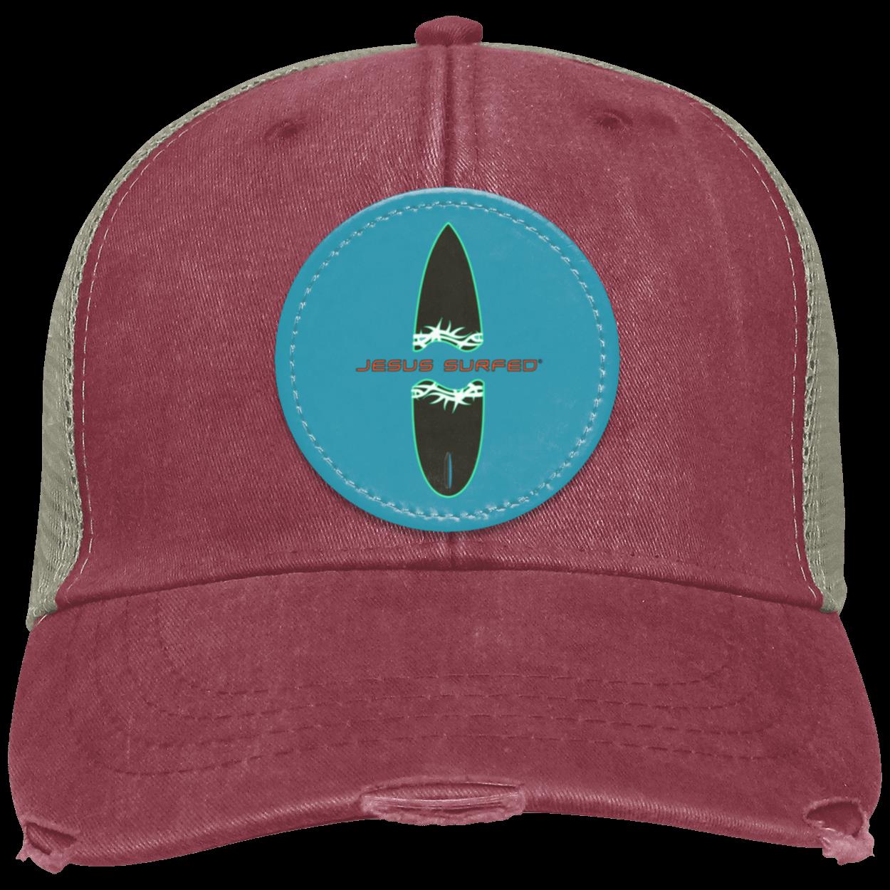 Broken Board Distressed Ollie Cap - Circle Patch