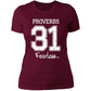 Proverbs 31 - Mother's Day Women's Boyfriend T-Shirt