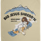 Shredd'n Jesus - Cozy Plush Fleece Blanket - 50x60