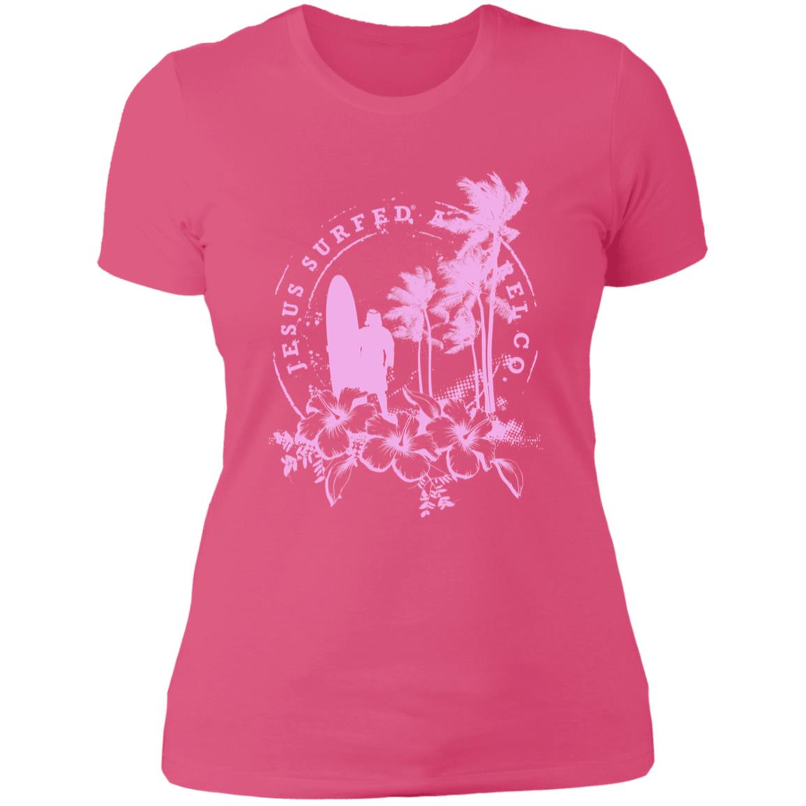 Jesus Surfed Apparel - Women's Boyfriend T-Shirt