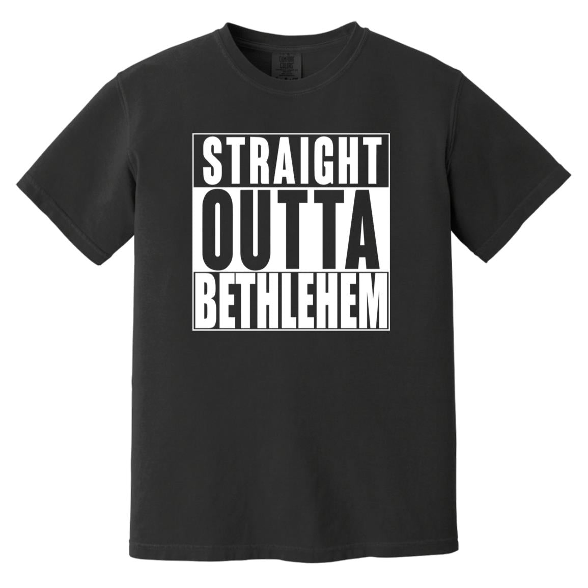 Straight Outta Bethlehem - Men's Soft-Washed Comfort Cotton Short Sleeve T-Shirt