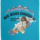 Big Jesus Shredd'n Cozy Plush Fleece Blanket - 50x60