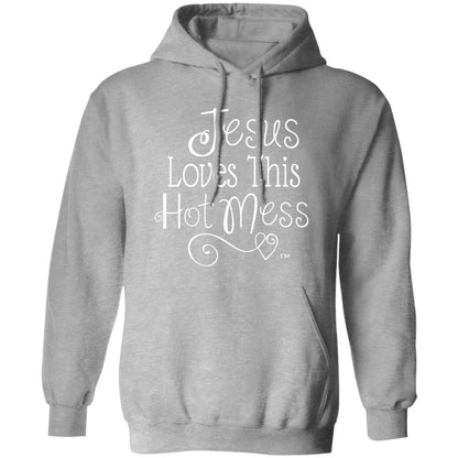 Jesus Loves This Hot Mess Mother's Day Men/Women Unisex Hoodie Sweatshirt