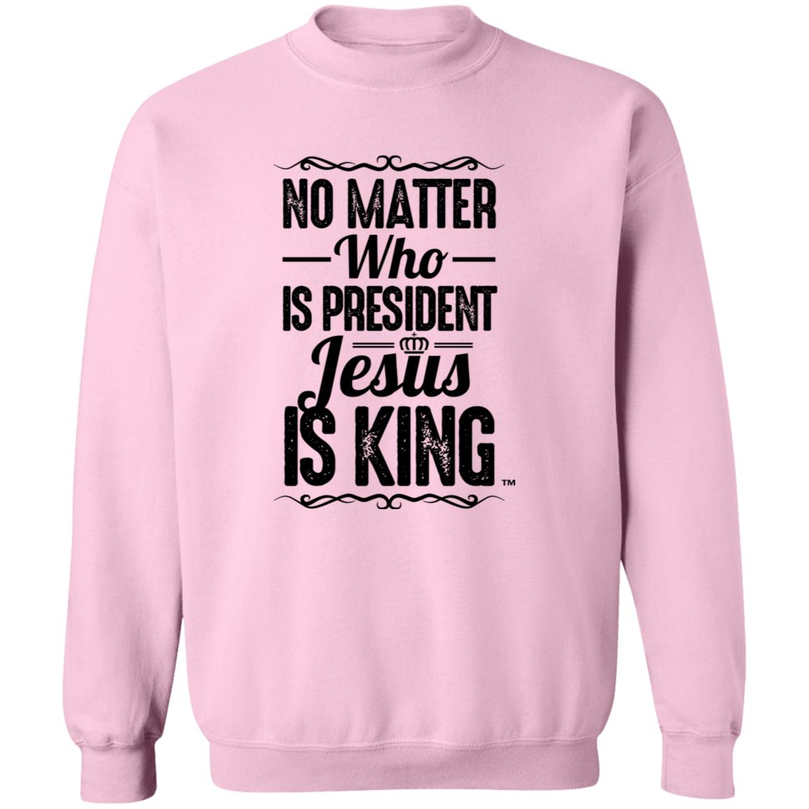 Jesus is King - Men/Women Unisex Crewneck Sweatshirt