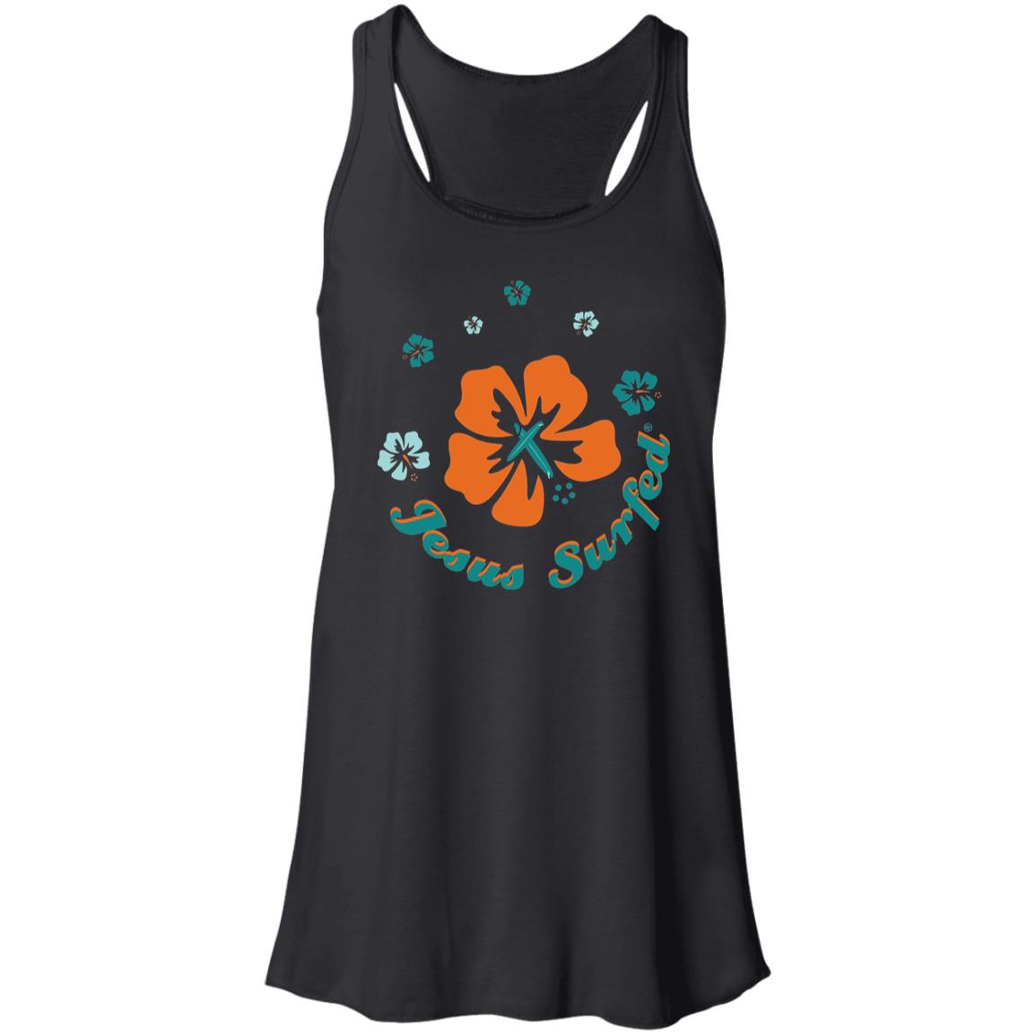 Ring of Flowers Women's Flowy Racerback Tank