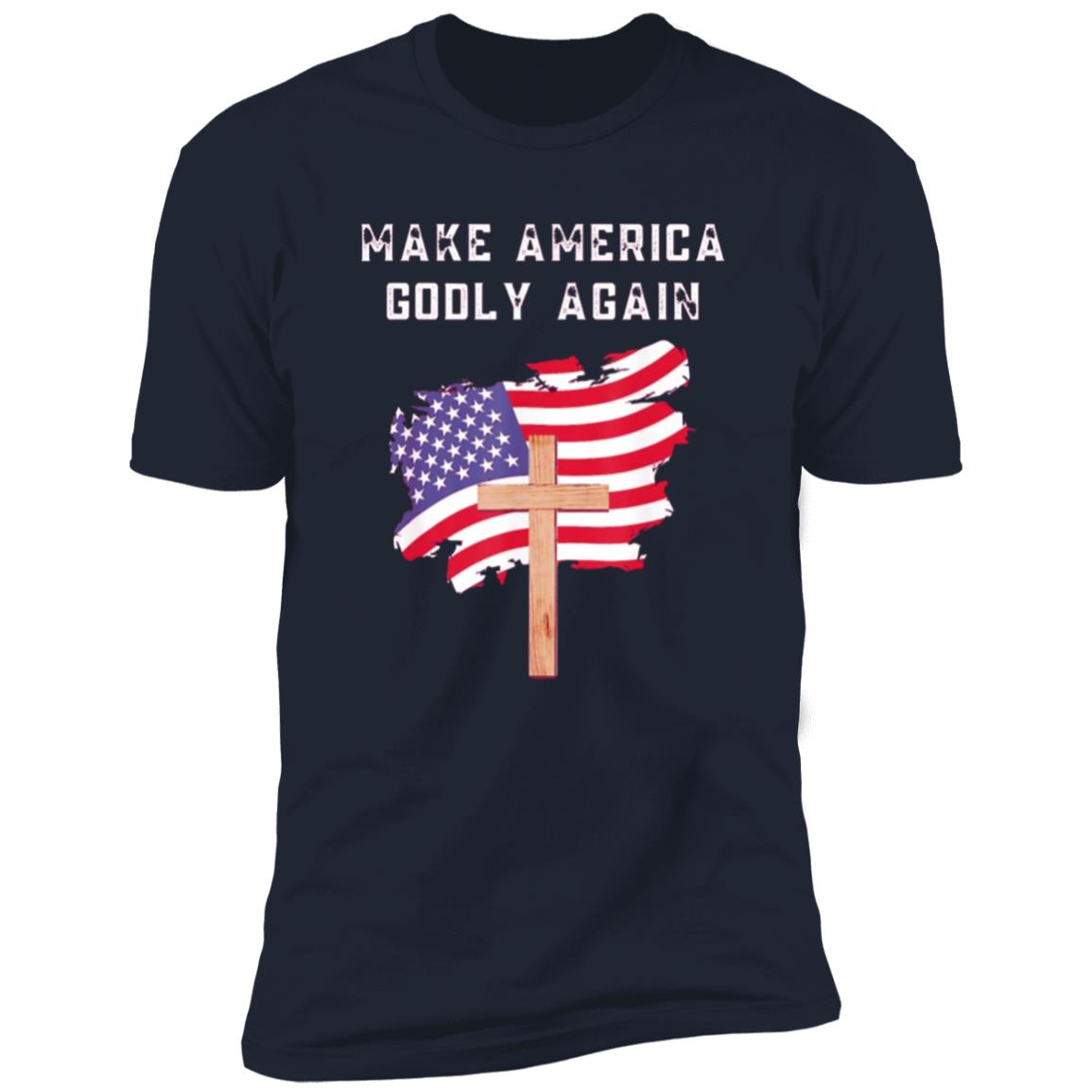 Make America Godly Again Men's Premium Short Sleeve T-Shirt