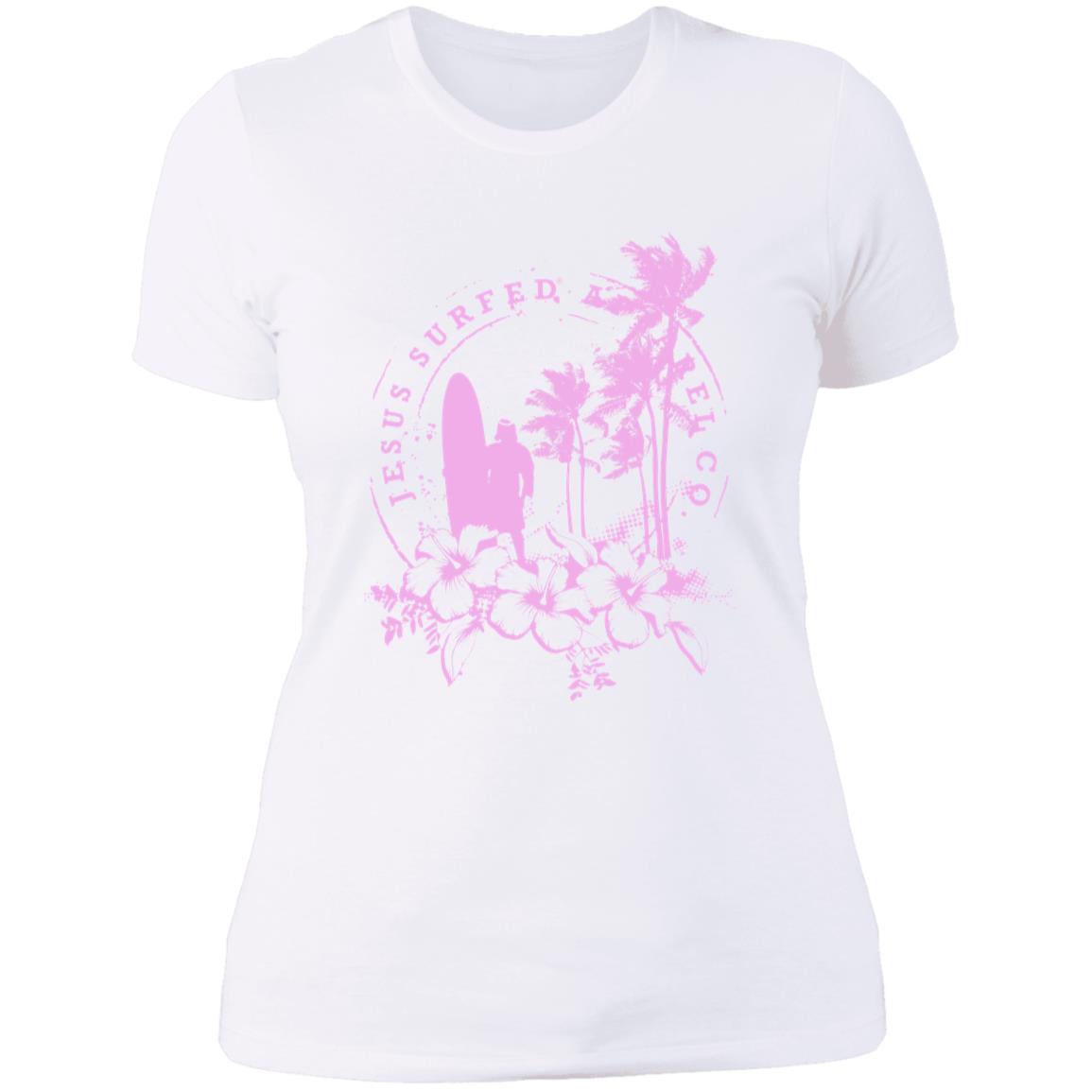 Jesus Surfed Apparel - Women's Boyfriend T-Shirt