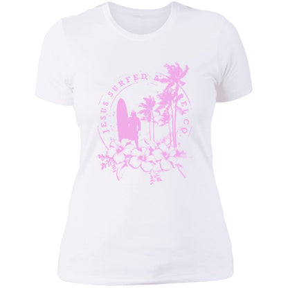 Jesus Surfed Apparel - Women's Boyfriend T-Shirt