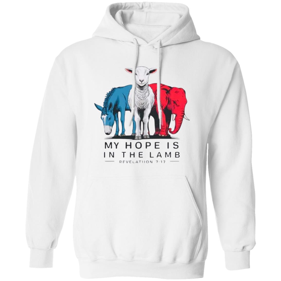 Hope in the Lamb - Men/Women Unisex Hoodie Sweatshirt