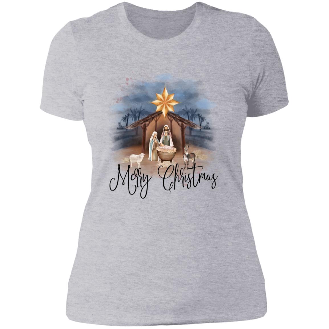 Merry Christmas - Women's Boyfriend T-Shirt