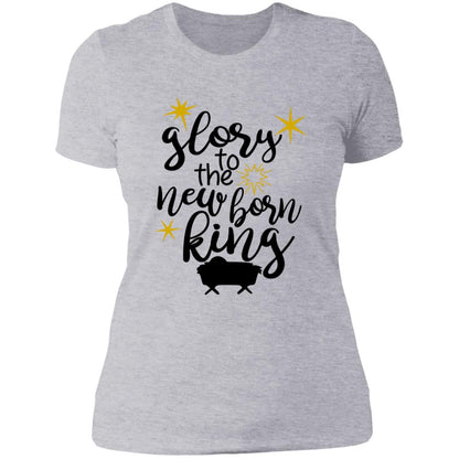 Glory to the new born King - Women's Boyfriend T-Shirt