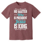 Jesus is King - Men's Soft-Washed Comfort Cotton Short Sleeve T-Shirt