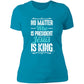 Jesus is King Women's Boyfriend T-Shirt