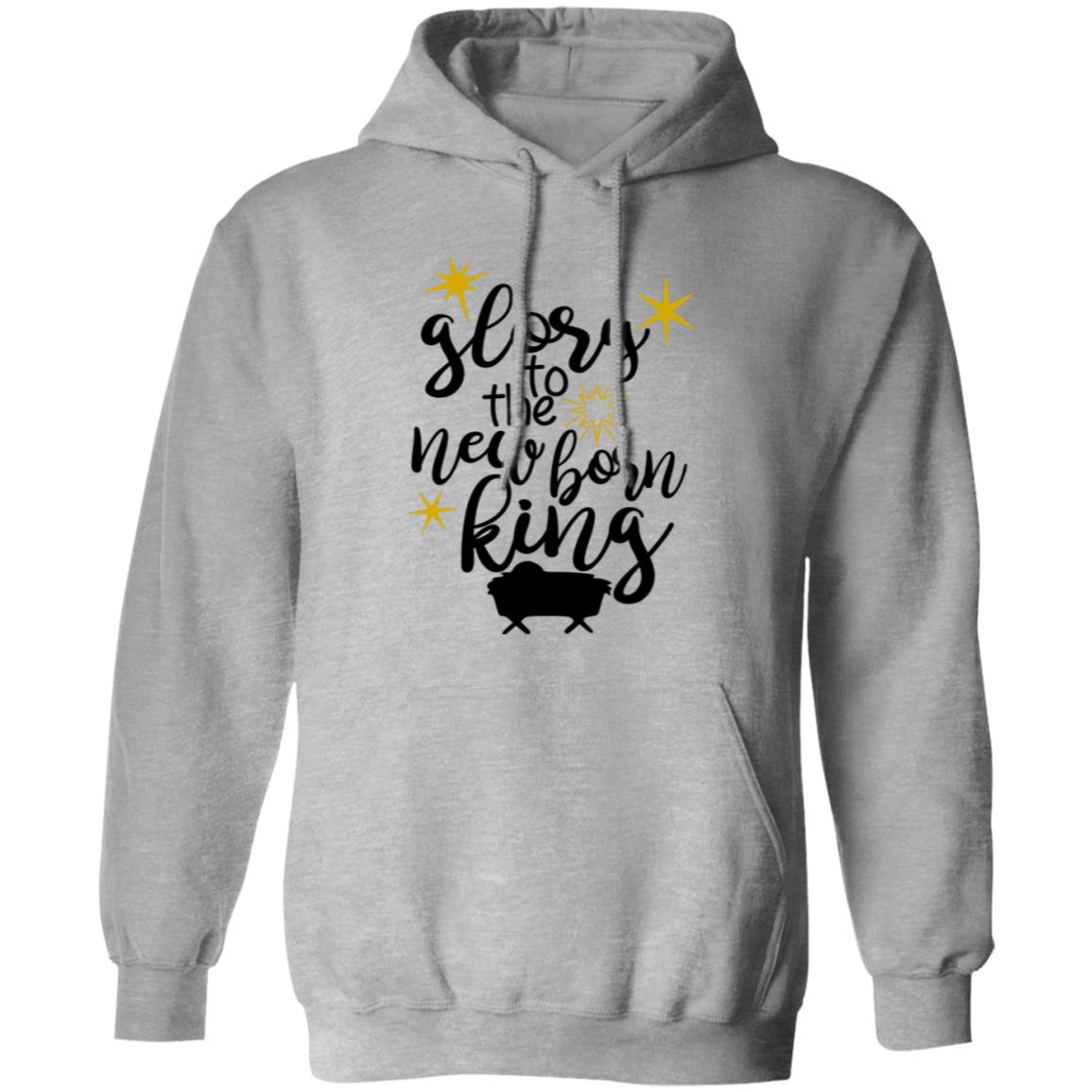 Glory to the new born King - Men/Women Unisex Hoodie Sweatshirt