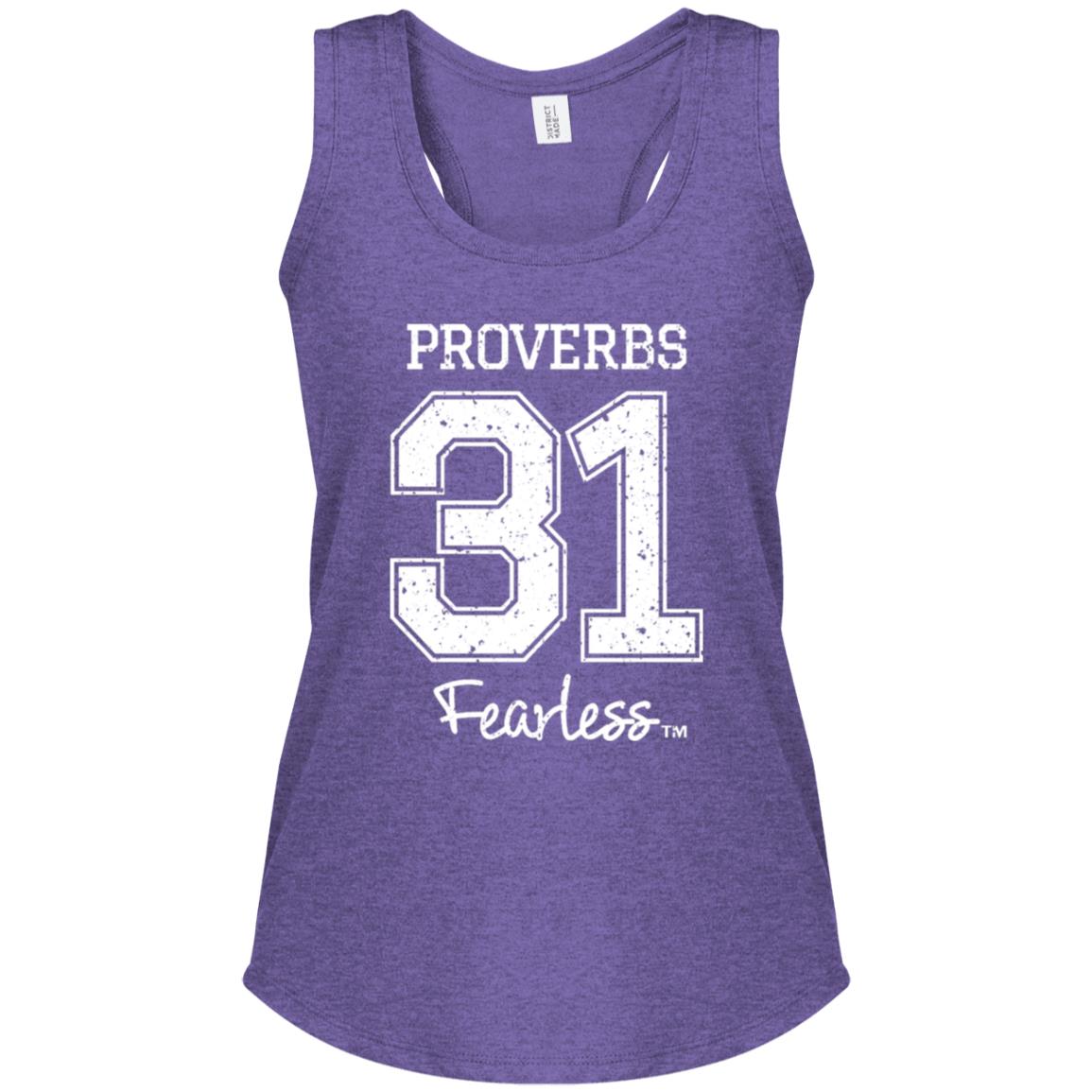 Proverbs 31 Mother's Day Women's Tri-Blend Racerback Tank