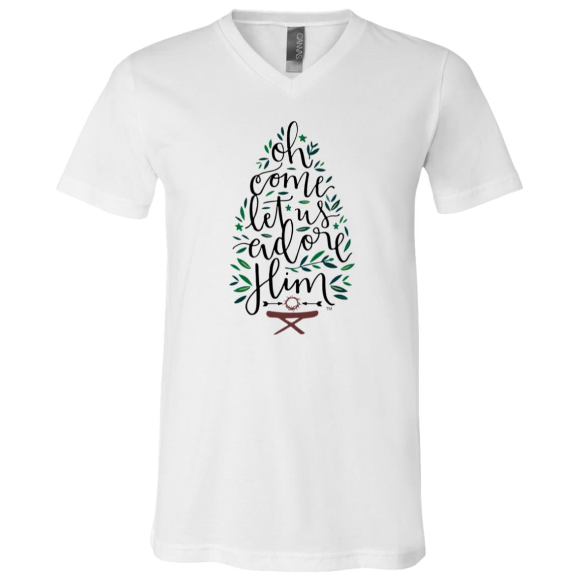 Men/Women Unisex Super Soft V-Neck T-Shirt