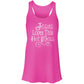 Jesus Loves This Hot Mess Mother's Day Women's Flowy Racerback Tank