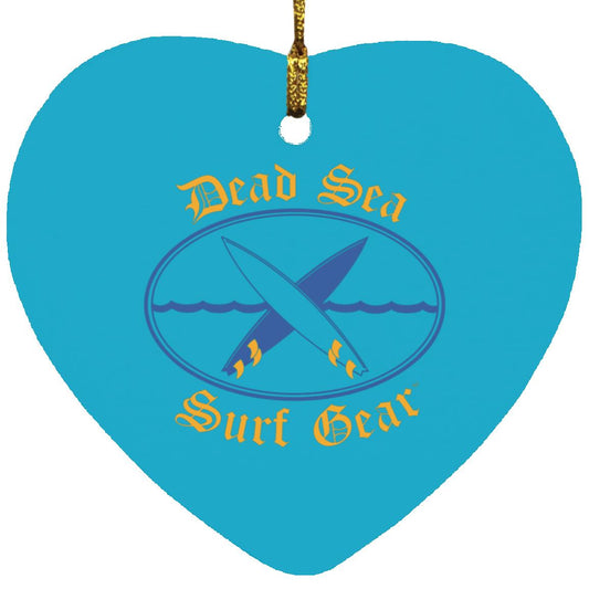 Dead Sea Surf Gear Dead Sea Surf Gear Heart Ornament