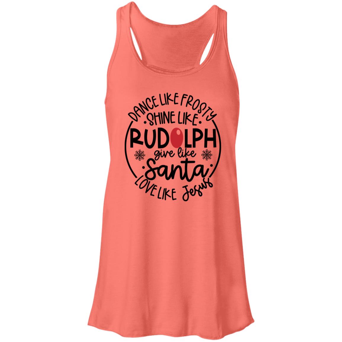 Love Like Jesus - Women's Flowy Racerback Tank