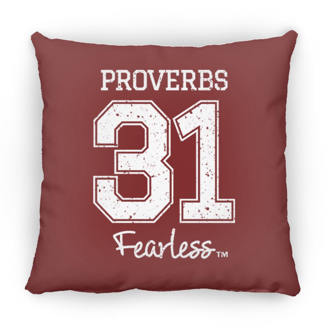 Proverbs 31 Mother's Day Large Square Pillow