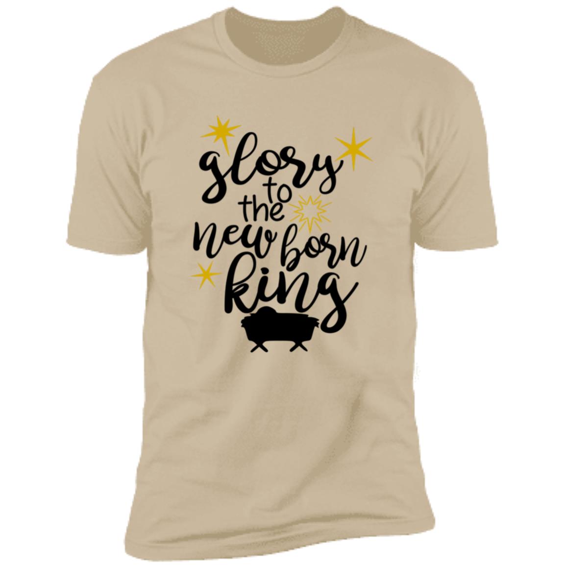 Glory to the new born King - Men's Premium Short Sleeve T-Shirt