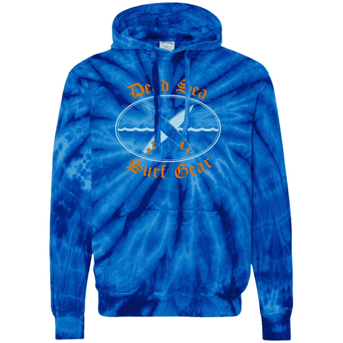 Dead Sea Surf Gear - Men/Women Unisex Tie-Dyed Pullover Hoodie