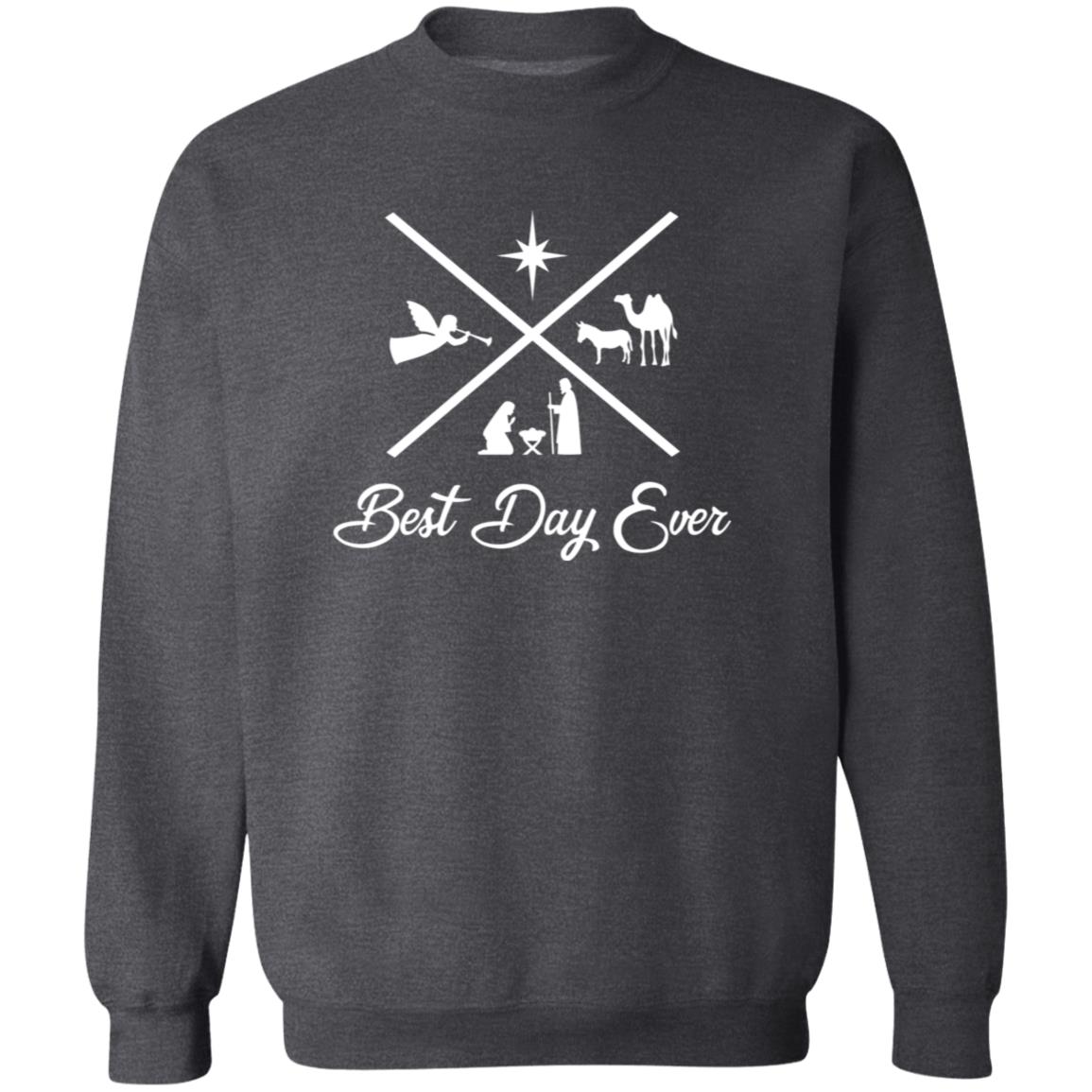 Best Day Ever - Men/Women Unisex Crewneck Sweatshirt