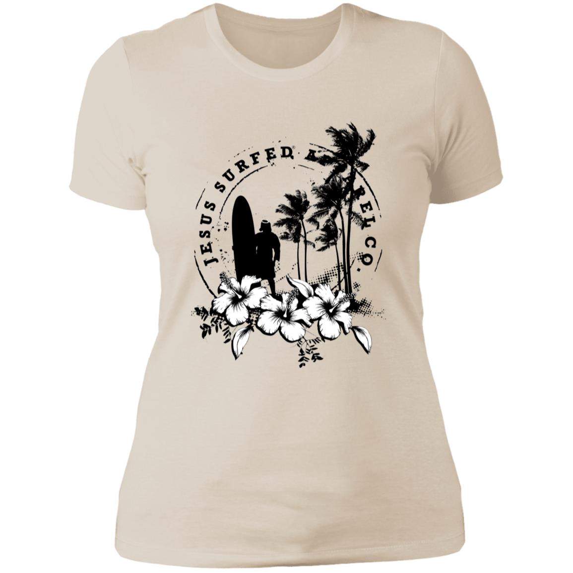 Jesus Surfed Apparel Women's Boyfriend T-Shirt