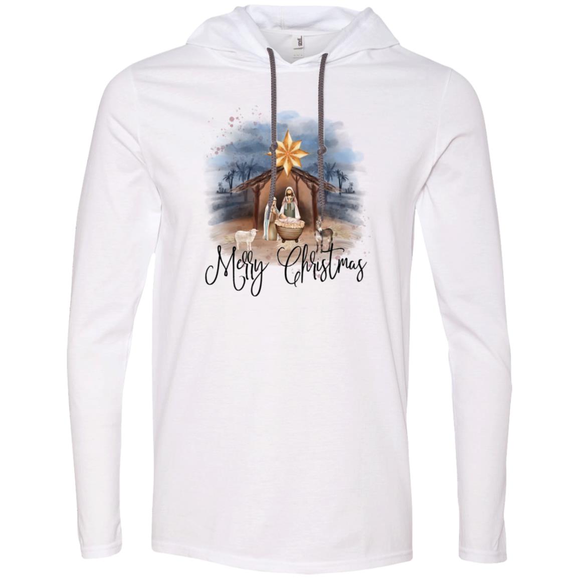 Merry Christmas - Men/Women Unisex Long Sleeve Hoodie T