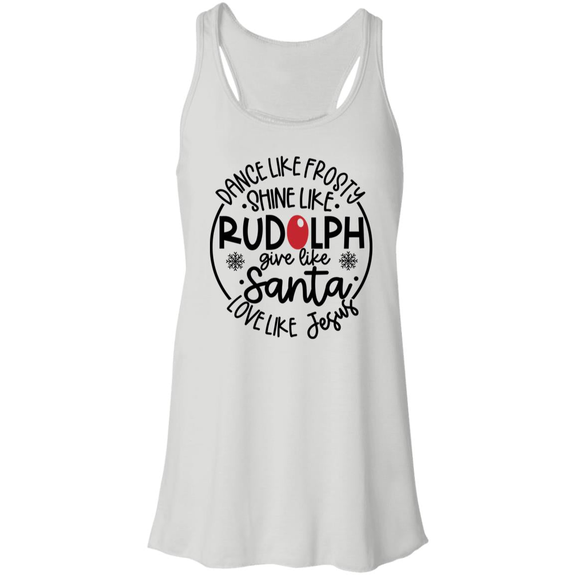 Love Like Jesus - Women's Flowy Racerback Tank