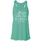 Jesus Loves This Hot Mess Mother's Day Women's Flowy Racerback Tank