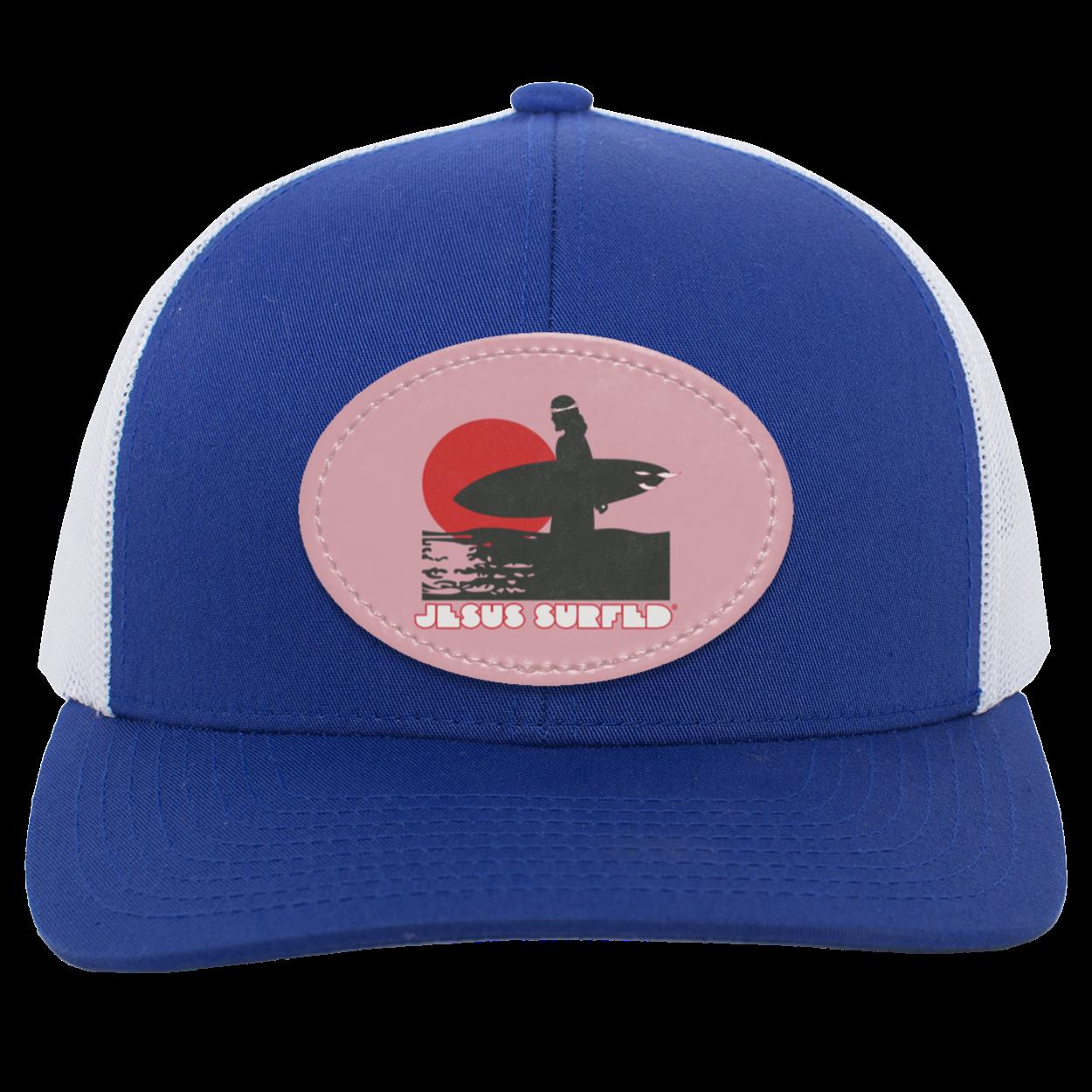 Sunset - Trucker Snap Back - Oval Patch