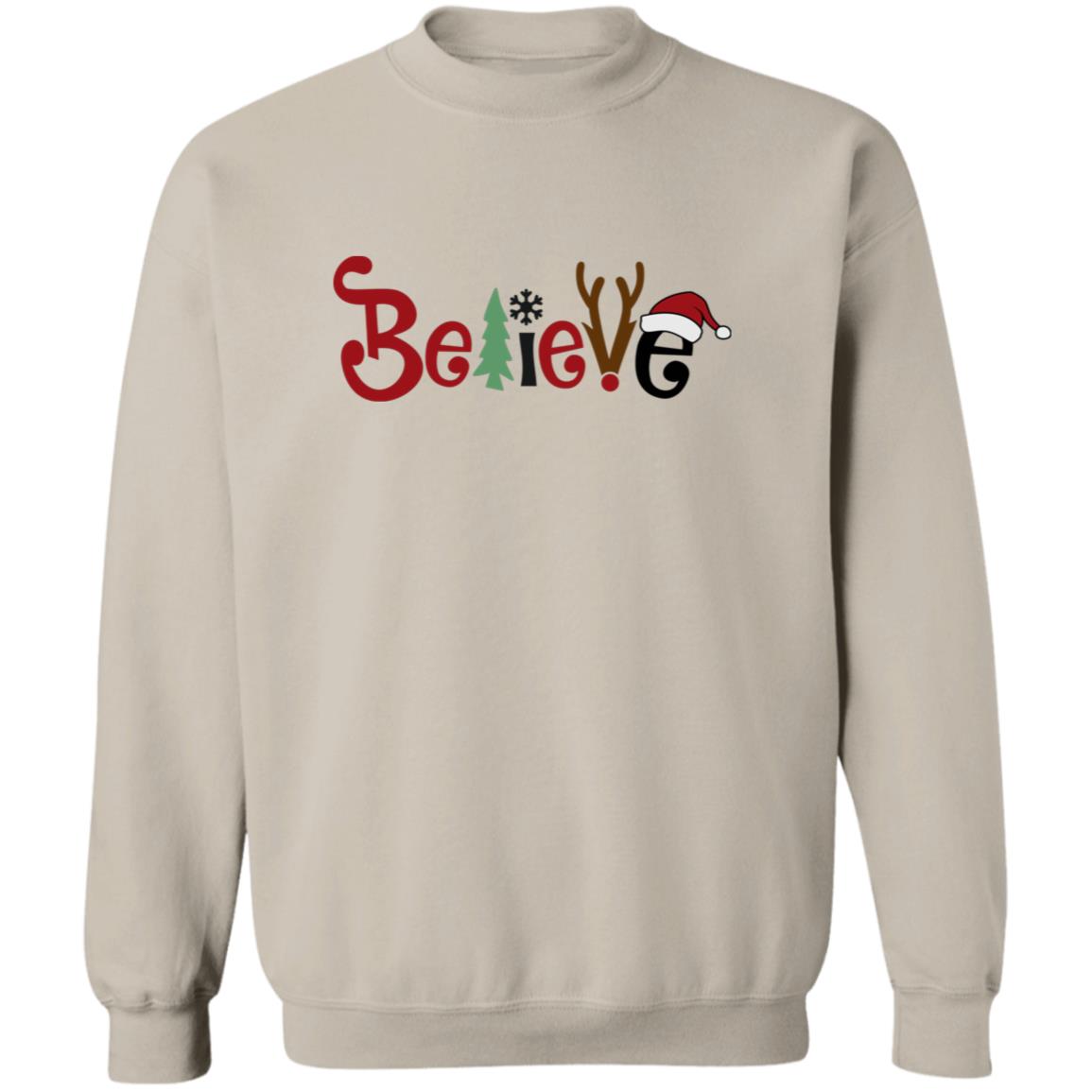 Believe - Men/Women Unisex Crewneck Sweatshirt