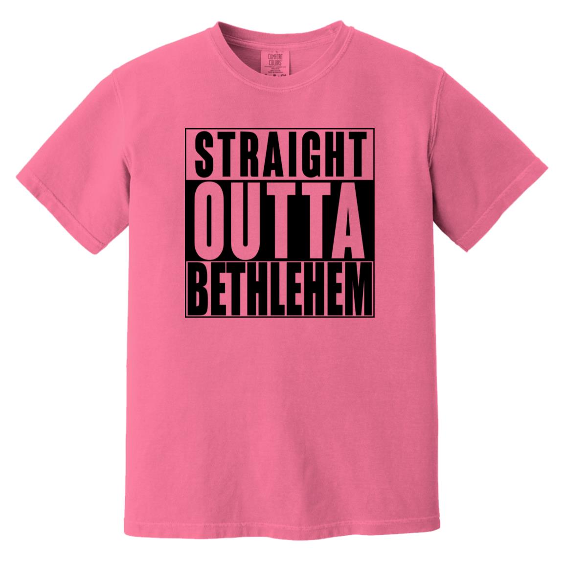 Straight Outta Bethlehem - Men's Soft-Washed Comfort Cotton Short Sleeve T-Shirt