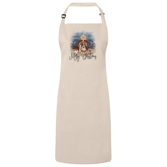 Merry Christmas - Sustainable Unisex Bib Apron