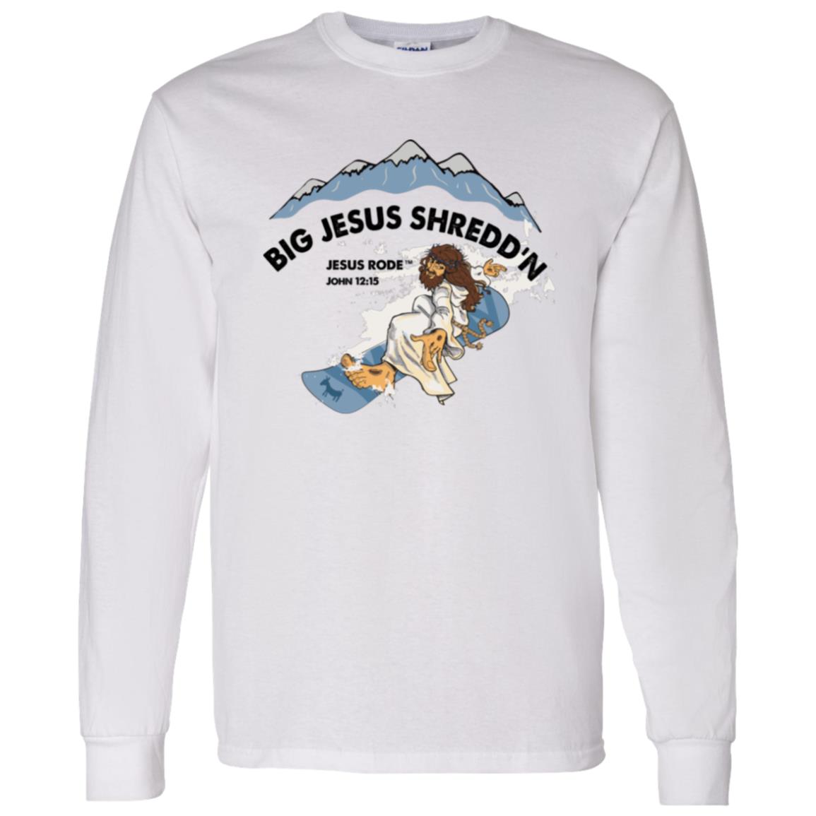 Shredd'n Jesus - Men/Women Unisex Classic Long Sleeve T-Shirt