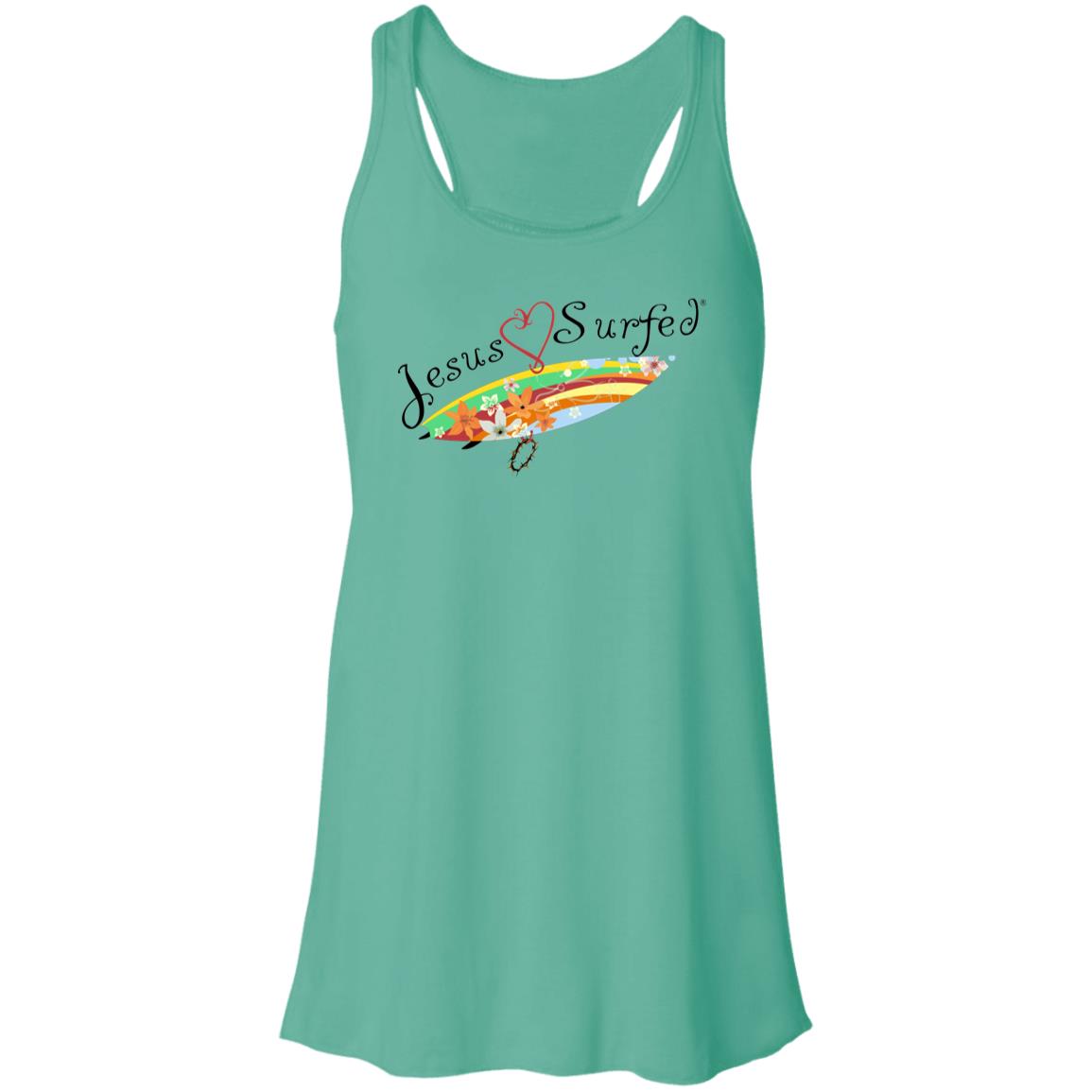 AO's Heart - Women's Flowy Racerback Tank