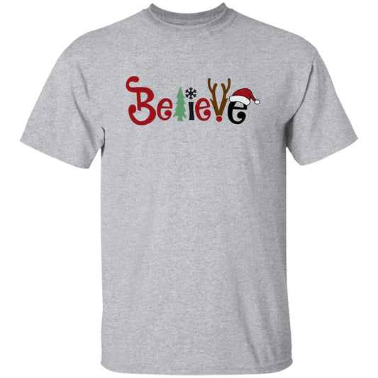 Believe - Men's Cotton Short Sleeve T-Shirt