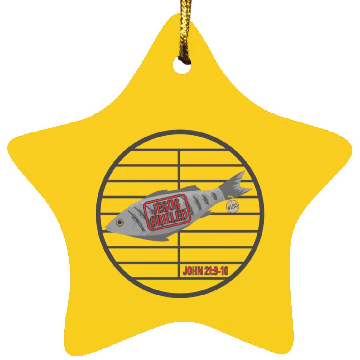 153 Fish Star Ornament