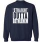 Straight Outta Bethlehem - Men/Women Unisex Crewneck Sweatshirt