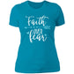 Faith Over Fear Mother's Day Women's Boyfriend T-Shirt